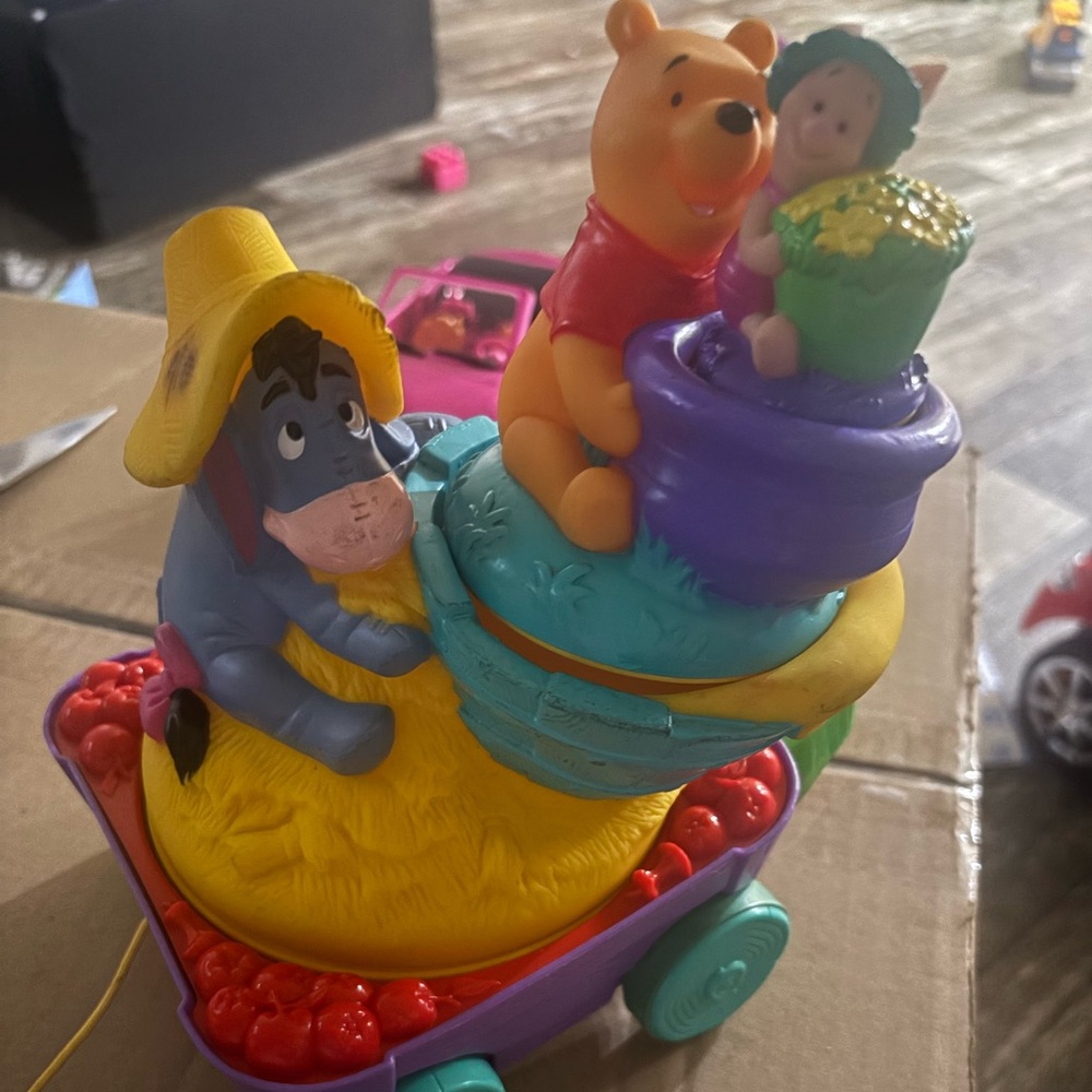 POOH PULL & STACK TOY